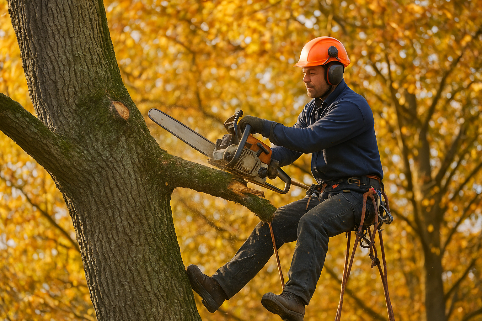 Chainsaw Tree Surgeon Nottingham